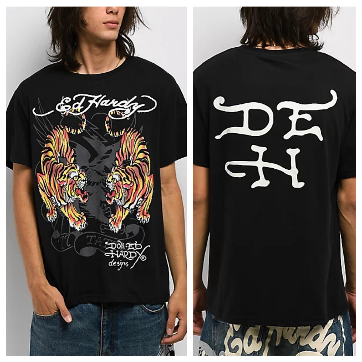 Streetwear Brand Graphics - Tigers Ed Tattoo Art Street Trendy