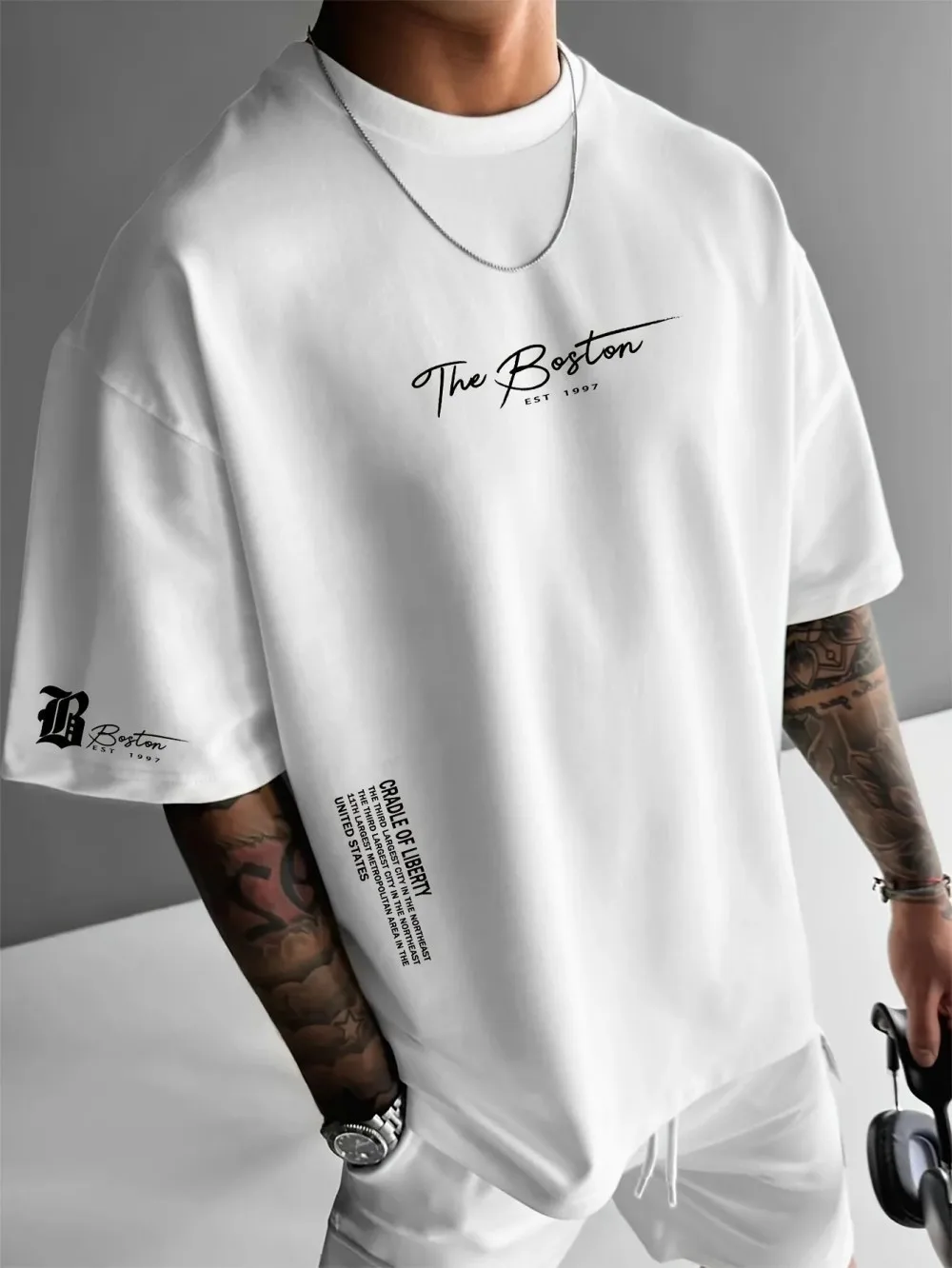 Streetwear Brand Shirts - Het nieuwste luxe heren T-shirt met