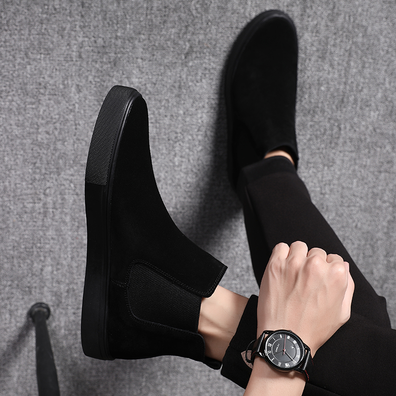Streetwear Brand Famous - Beroemd merk heren casual chelsea boots