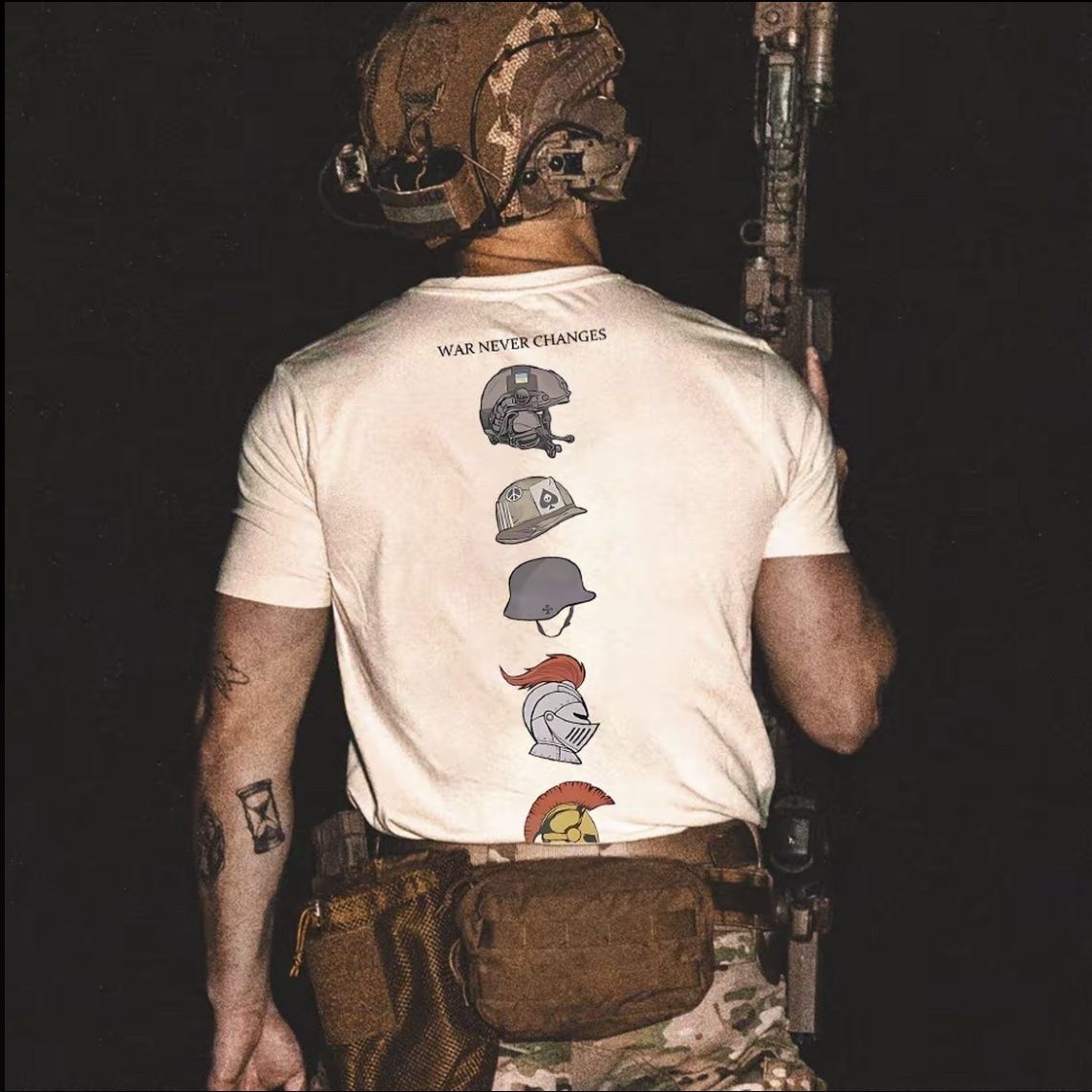 Streetwear Brand Shirts - Helm Evolution History Amerikaans trendmerk T-shirt
