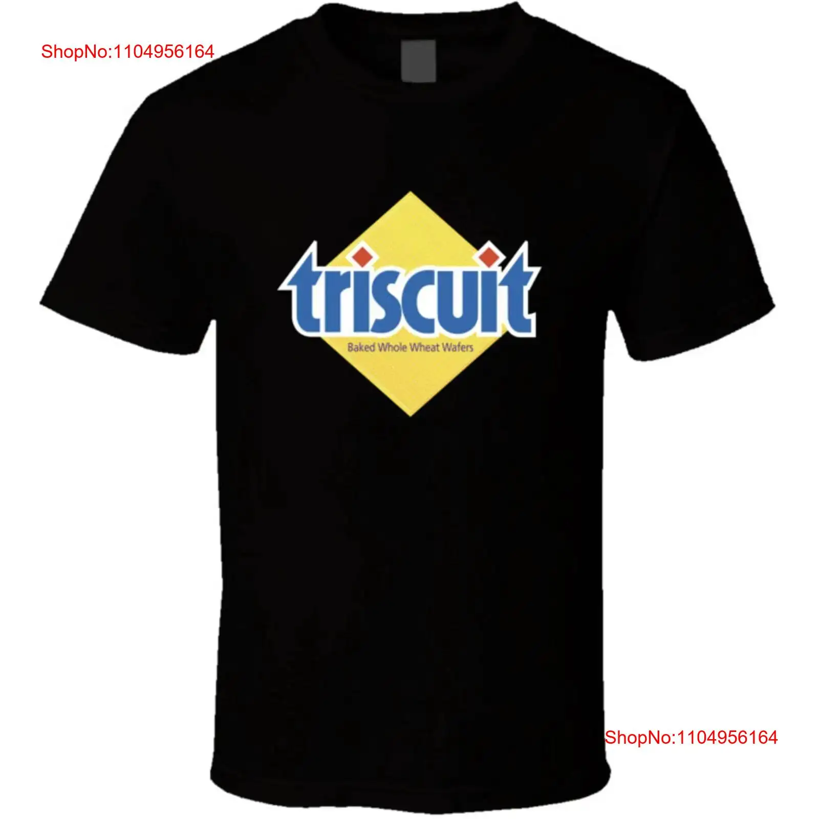 Streetwear Brands Logo - Triscuit Snack Merklogo T-shirt vintage Gewassen