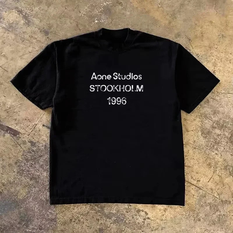 Streetwear Brands Logo - Klassiek logo STOCKHOLM 1996 vervaagd luxe