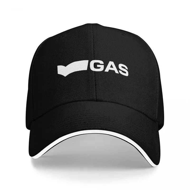Streetwear Brand Logo Design - Nieuwe GAS merklogo zwarte baseballcap met