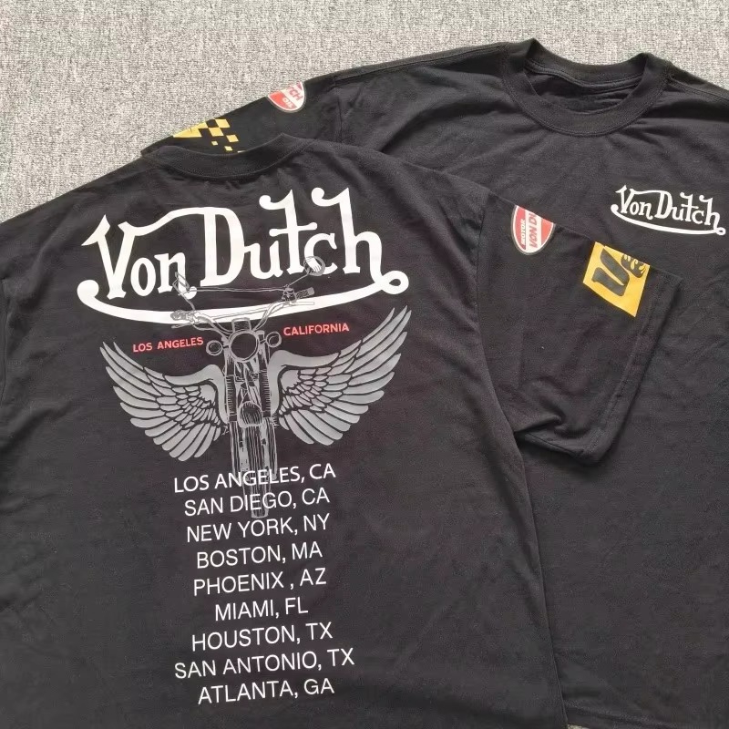 Streetwear Brand Graphics - Stadsmotorcultuur Trend Merk T-shirt Katoen Grafisch