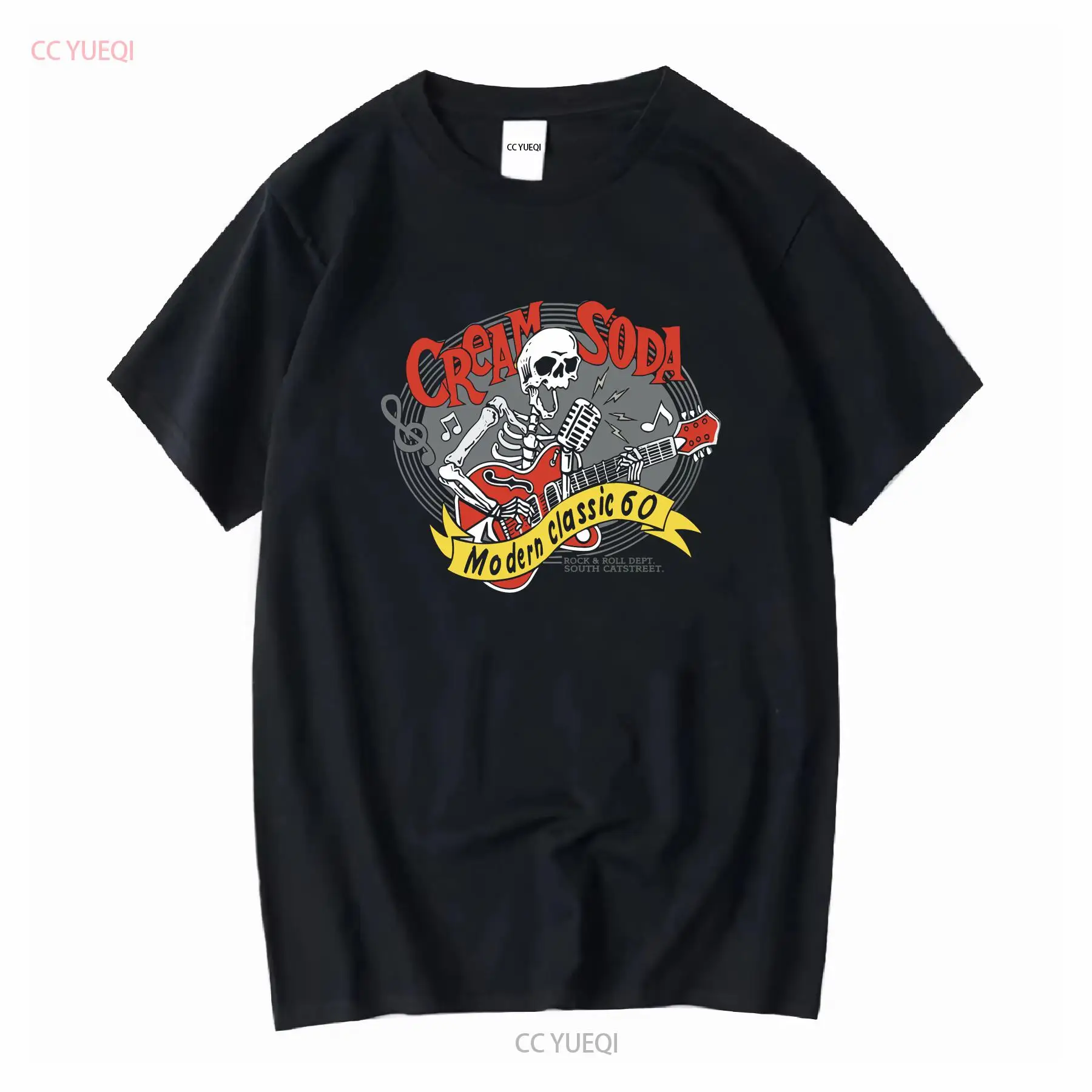 Streetwear Brand Shirts - Crème Soda Rock Roll T-shirt Japans