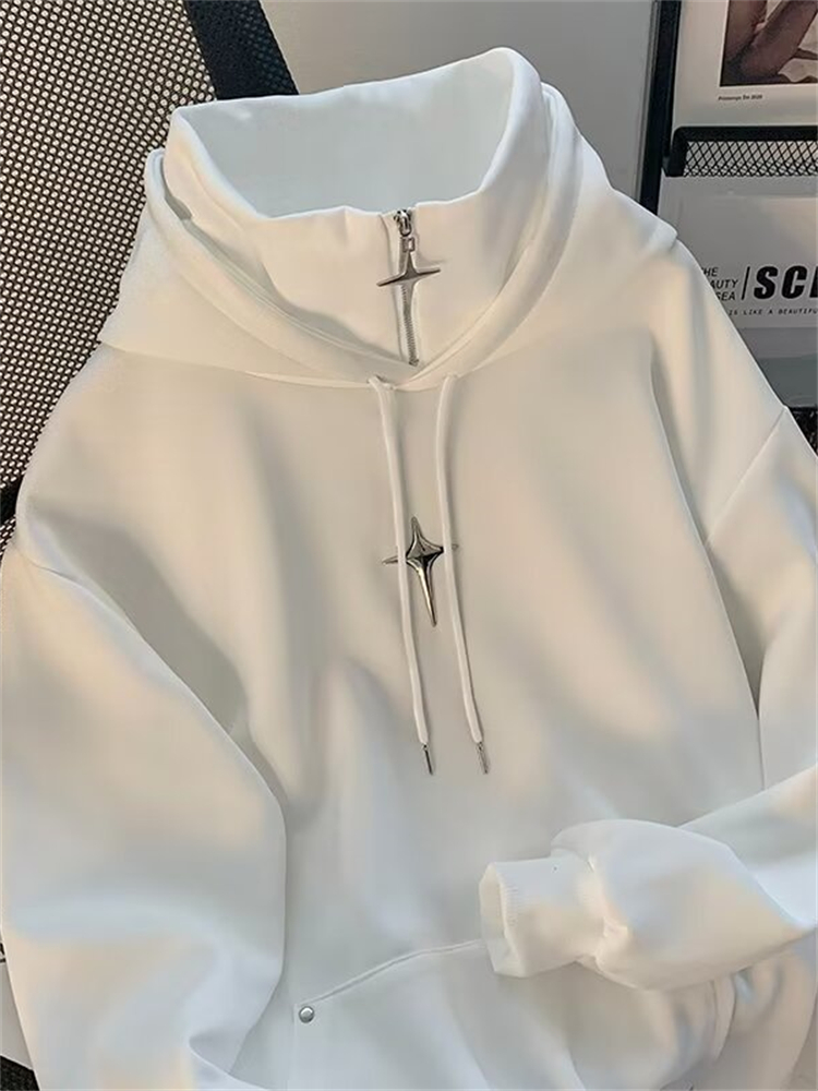 Herfst Winter Hoodie met hoge  - Streetwear Brand Hoodies recensie en prijs