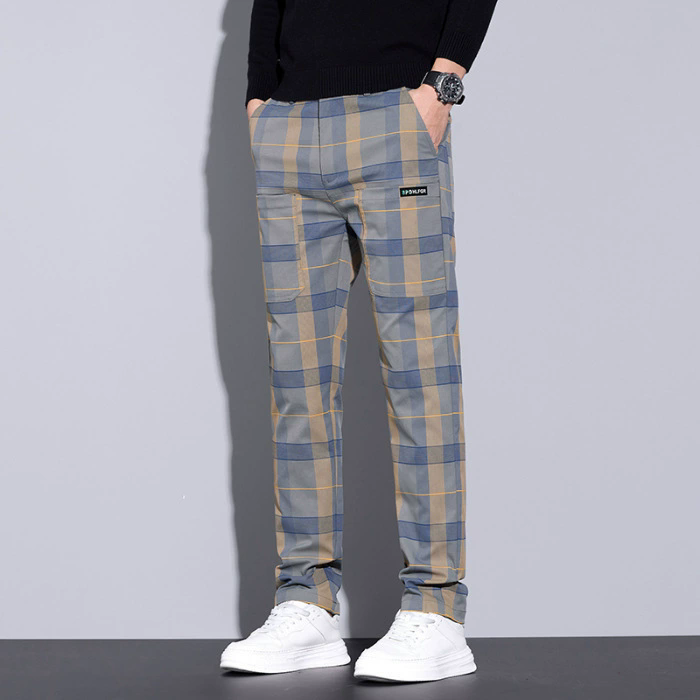 Heren geruite broek – Slim fit - Streetwear Brand Tags recensie en prijs