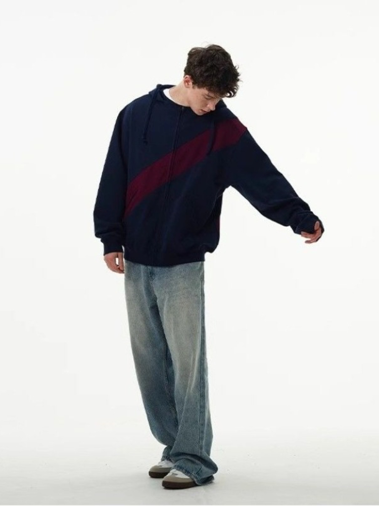 Splicing Color Office Work Man - Streetwear Brand Cheap recensie en prijs
