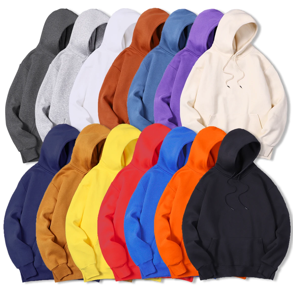 Heren effen kleur hoodie, warm - Streetwear Brand Jersey recensie en prijs
