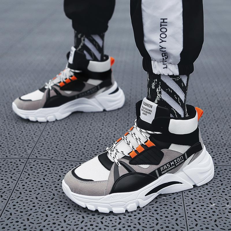 Hightop Zomer Mannen Sportscho - Streetwear Brand Famous recensie en prijs