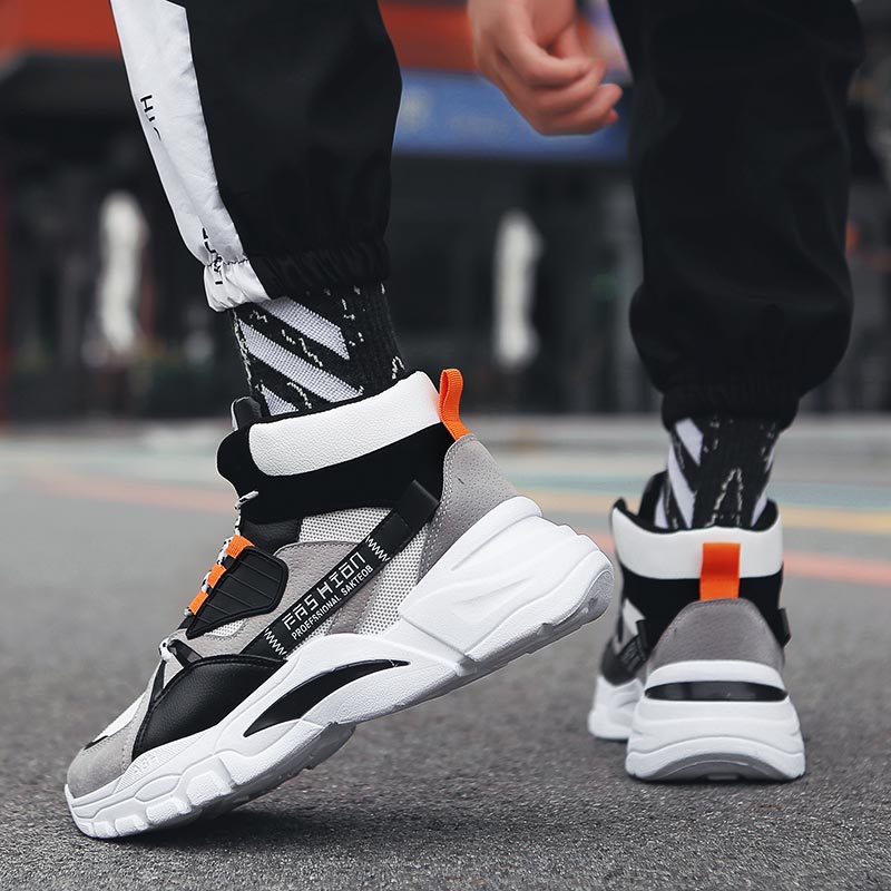 Hightop Zomer Mannen Sportscho - Streetwear Brand Famous recensie en prijs