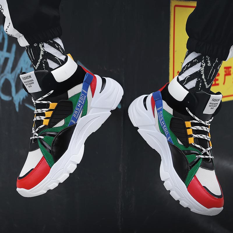 Hightop Zomer Mannen Sportscho - Streetwear Brand Famous recensie en prijs