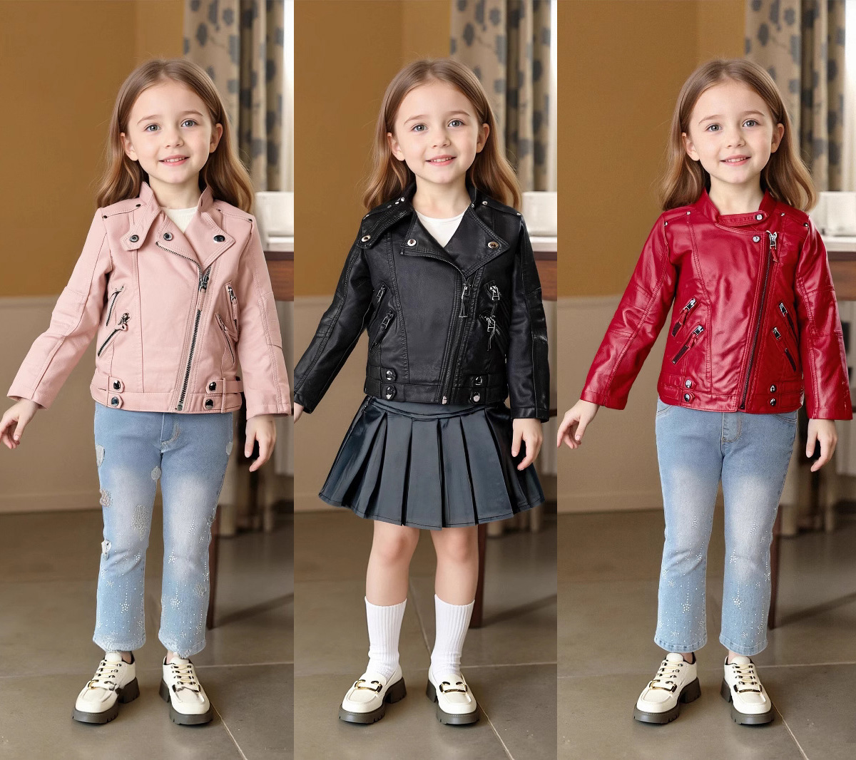 2-12Y Meisjes Kerst Roze Rood  - Streetwear Brand Logo Design recensie en prijs