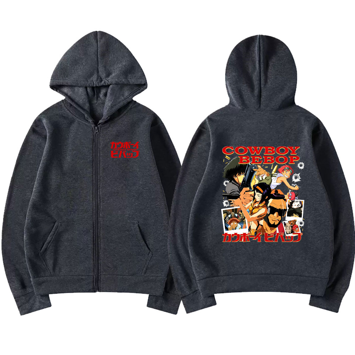 Anime Cowboy Bebop Rits Hoodie - Streetwear Brand Hoodies recensie en prijs