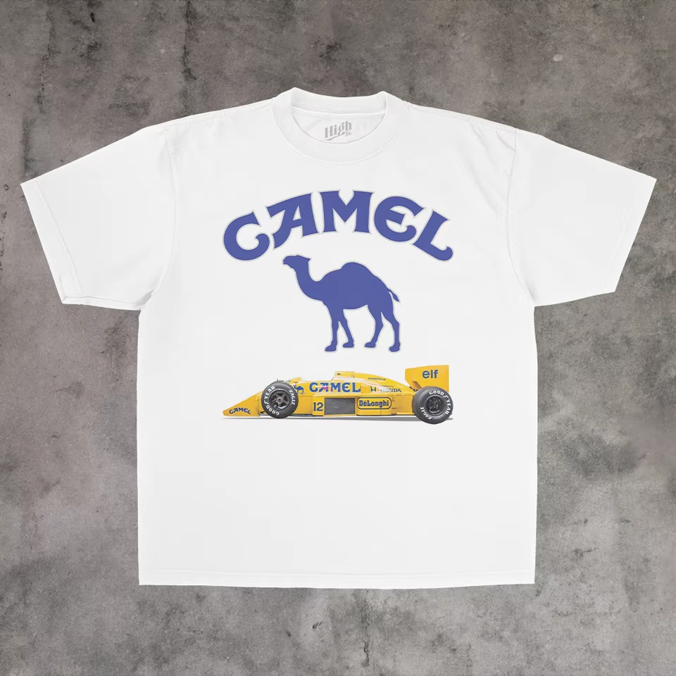 Vintage reclame klassiek camel - Streetwear Brand Graphics recensie en prijs