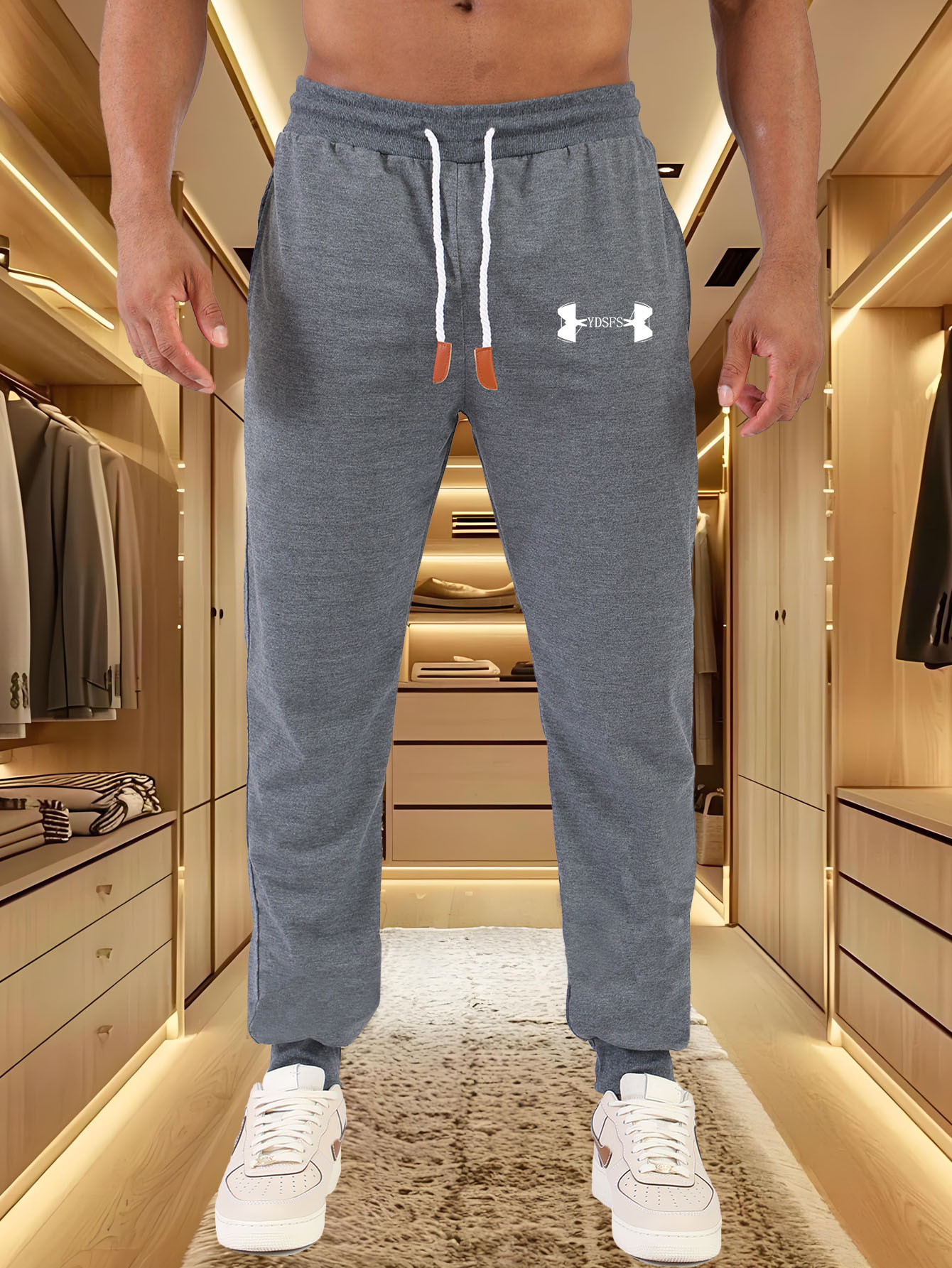 Heren Joggingbroek Sportmerk L - Streetwear Brands Logo recensie en prijs