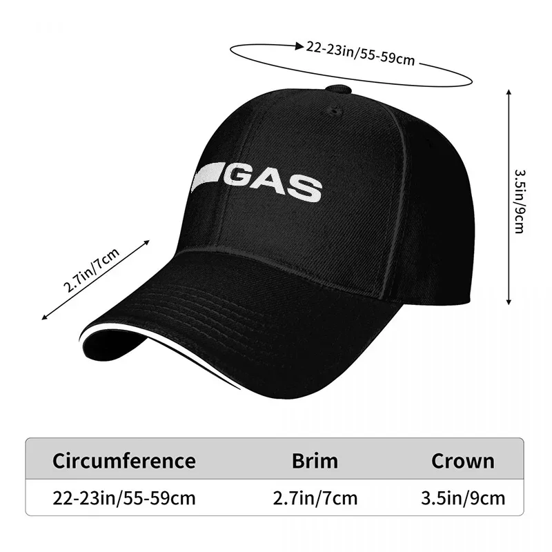 Nieuwe GAS merklogo zwarte bas - Streetwear Brand Logo Design recensie en prijs