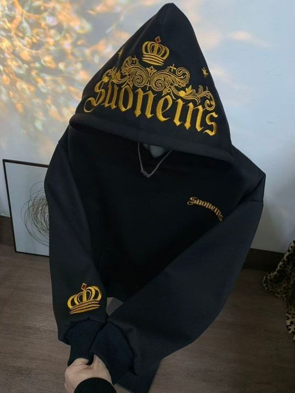 Retro Amerikaanse geborduurde  - Streetwear Brand Hoodies recensie en prijs