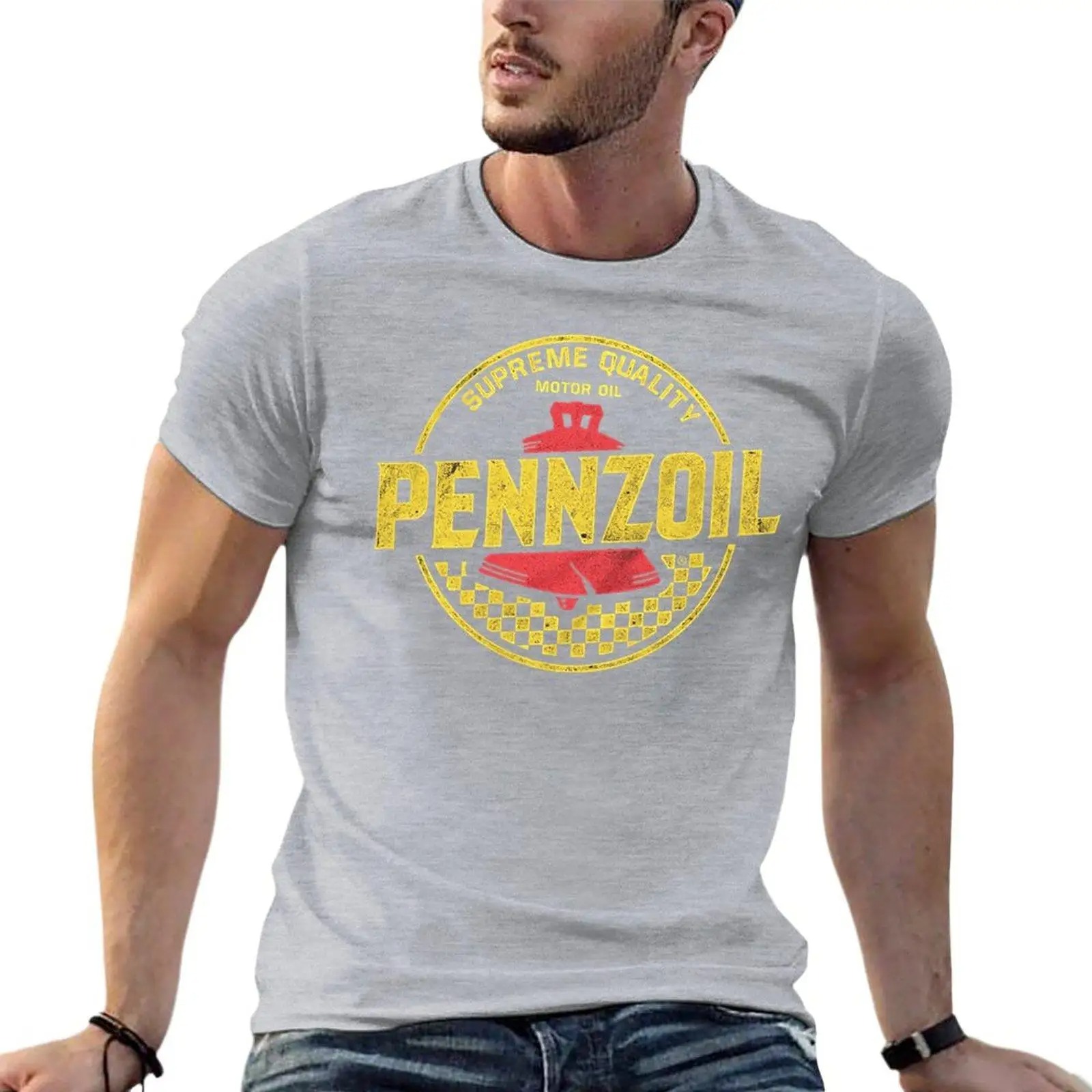 Distressed Pennzoil Motor Olie - Streetwear Brands Logo recensie en prijs
